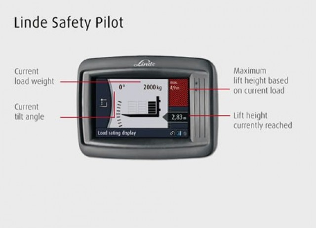 Linde Safety Pilot – новое слово в области безопасности погрузчиков